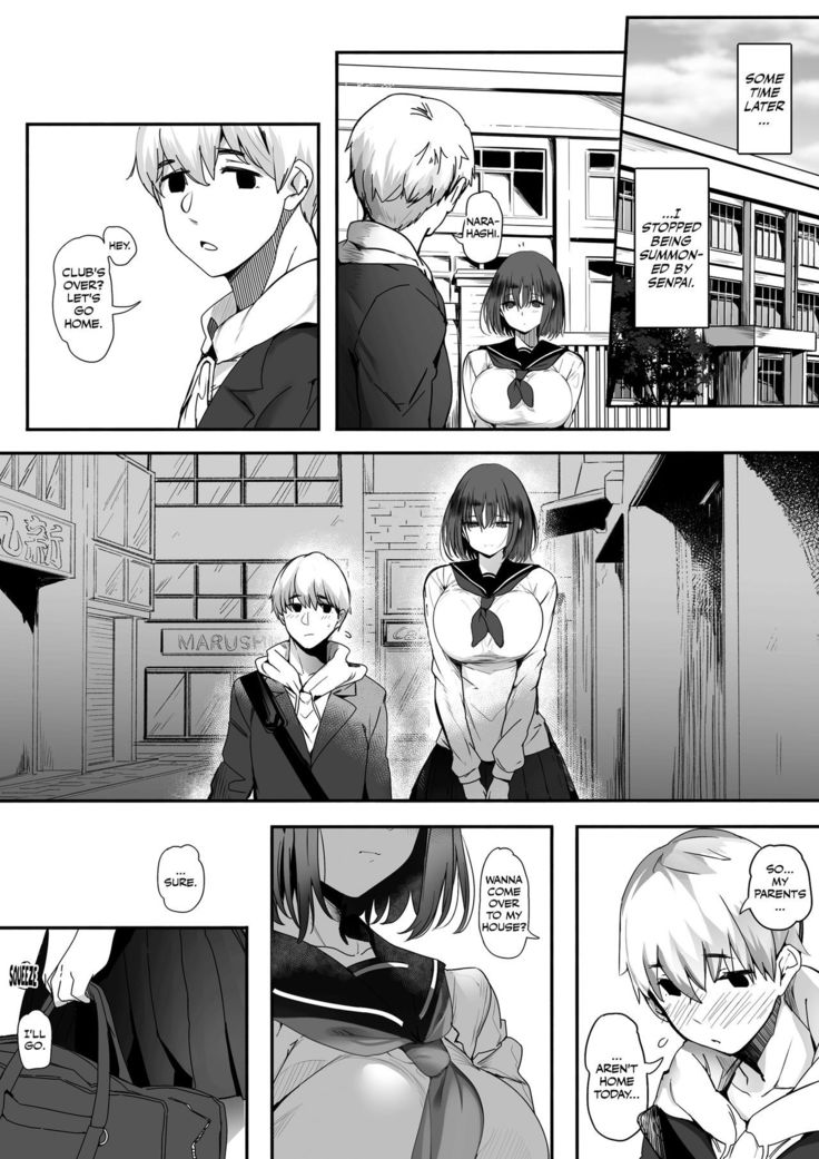 Koushinchou Volley-bu no Seisokei Kanojo ga Senpai no Mono ni Natte Shimau Ichibushijuu | The Tall, Innocent-looking Volleyball Player Girlfriend Becomes Senpai's