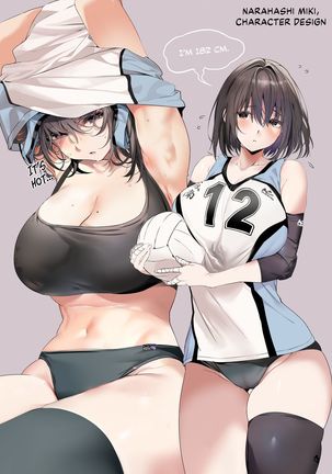 Koushinchou Volley-bu no Seisokei Kanojo ga Senpai no Mono ni Natte Shimau Ichibushijuu | The Tall, Innocent-looking Volleyball Player Girlfriend Becomes Senpai's Page #41