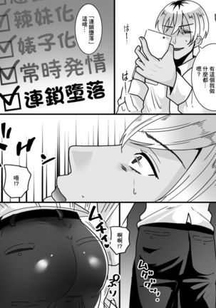 TS Kaihen Appli de Risou no Bitch Gal ni! | 用性別轉換軟件成為理想中的婊子辣妹! - Page 25