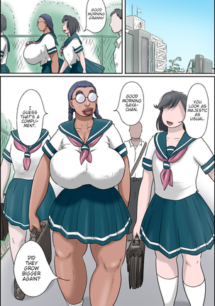Granny Girl: Sex At School | Tokunou Oba-chan Joshi -Kounai Seikou Hen- Page #1