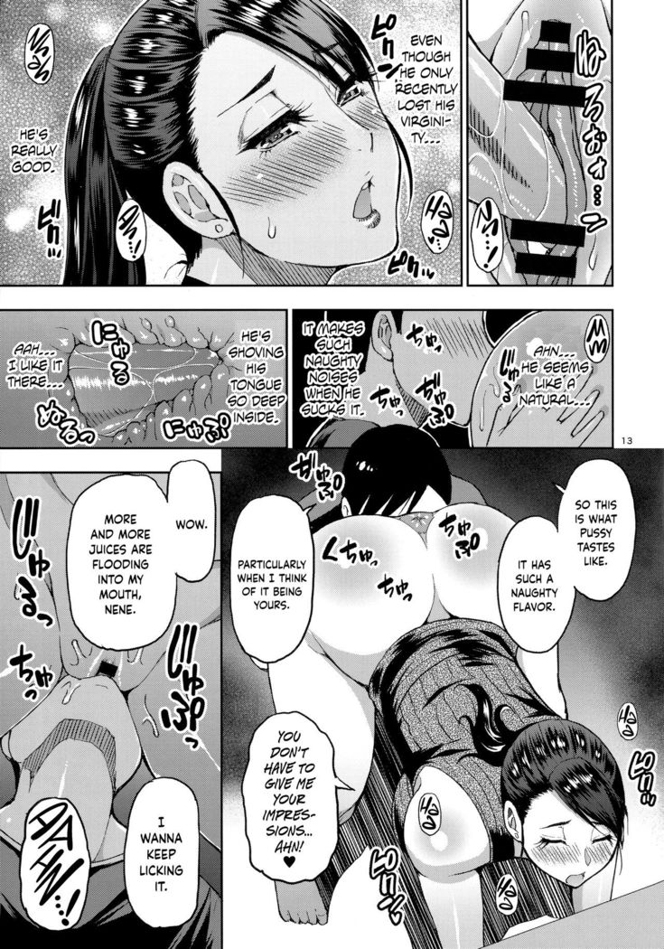 Motoyan Hitozuma Jukujo no Oba-san ni Seishori o Onegai shita. | I Asked A Married, Former Delinquent MILF To Have Sex With Me