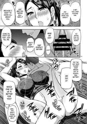 Motoyan Hitozuma Jukujo no Oba-san ni Seishori o Onegai shita. | I Asked A Married, Former Delinquent MILF To Have Sex With Me - Page 19