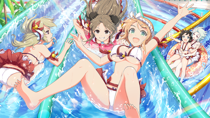 Master Ninja Senran Kagura NEW LINK - Swimsuits
