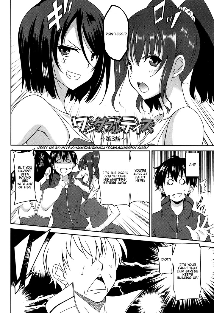 Wonderful Days ~17-nin no Shojo to Inu~ Ch. 1-8