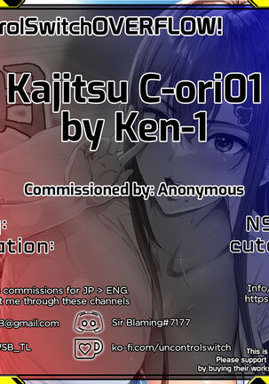 [Cior (Ken-1)] Kajitsu C-ori01 | Sweltering Days C-ori01 [Digital] [English] [UncontrolSwitchOverflow] Page #31