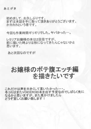Remilia Ojou-sama o Kaitotte Shitsukeru Hon - Page 24