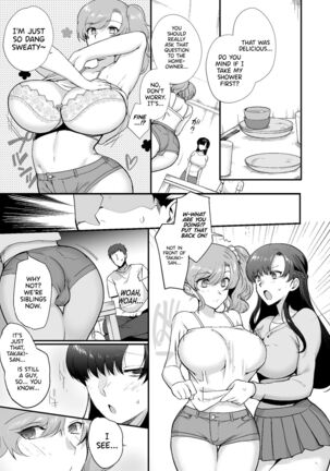 [Aomizuan (Kirimoto Yuuji)] Erosugiru Doukyonin ~ Dosukebe Shimai to 1K Doukyo Seikatsu ~ | My Roommates Are Way Too Lewd ~Living in a One-Room Apartment With Two Perverted Sisters~ [English] {RedLantern} [Digital] - Page 18