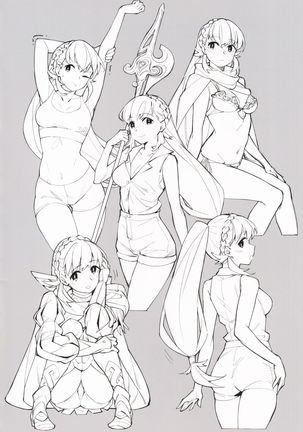 Fire Emblem Girl×Girl Fanbook Page #21