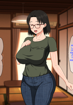 Megane Kyonyuu na Okaa-san to Yojouhan de Noukou Sex | Passionate Sex with a Busty Mother with Glasses in a Small Room Page #41