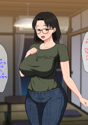 Megane Kyonyuu na Okaa-san to Yojouhan de Noukou Sex | Passionate Sex with a Busty Mother with Glasses in a Small Room