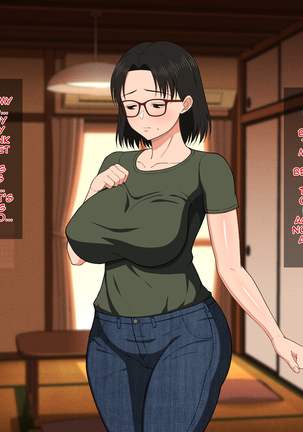 Megane Kyonyuu na Okaa-san to Yojouhan de Noukou Sex | Passionate Sex with a Busty Mother with Glasses in a Small Room Page #31