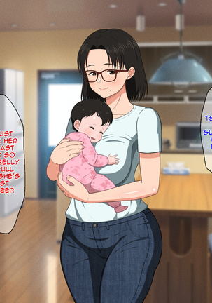 Megane Kyonyuu na Okaa-san to Yojouhan de Noukou Sex | Passionate Sex with a Busty Mother with Glasses in a Small Room Page #156