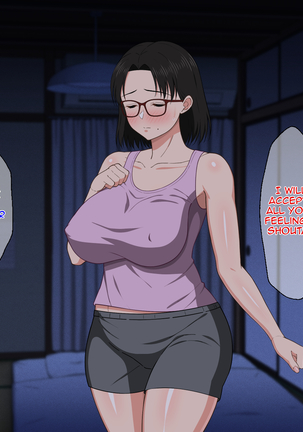 Megane Kyonyuu na Okaa-san to Yojouhan de Noukou Sex | Passionate Sex with a Busty Mother with Glasses in a Small Room Page #49