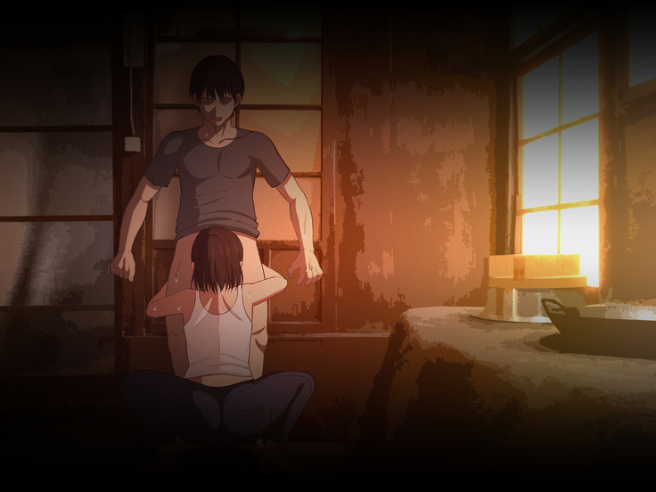 Manatsu no Inaka de Asedaku ni Natte Musaboriau Oyako | Mother and Son Sweating and Lusting for Each Other in The Midsummer Countryside