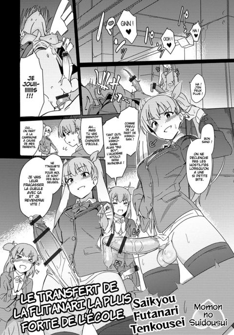 Saikyou Futanari Tenkousei ⎮ Le transfert de la futanari la plus forte de l'école