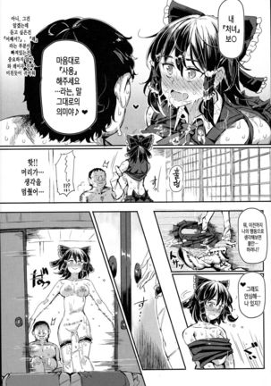 Aru Hi Totsuzen Reimu-san ga Deredere ni Narimashita Totsuzen Gachidere LV99 Page #18