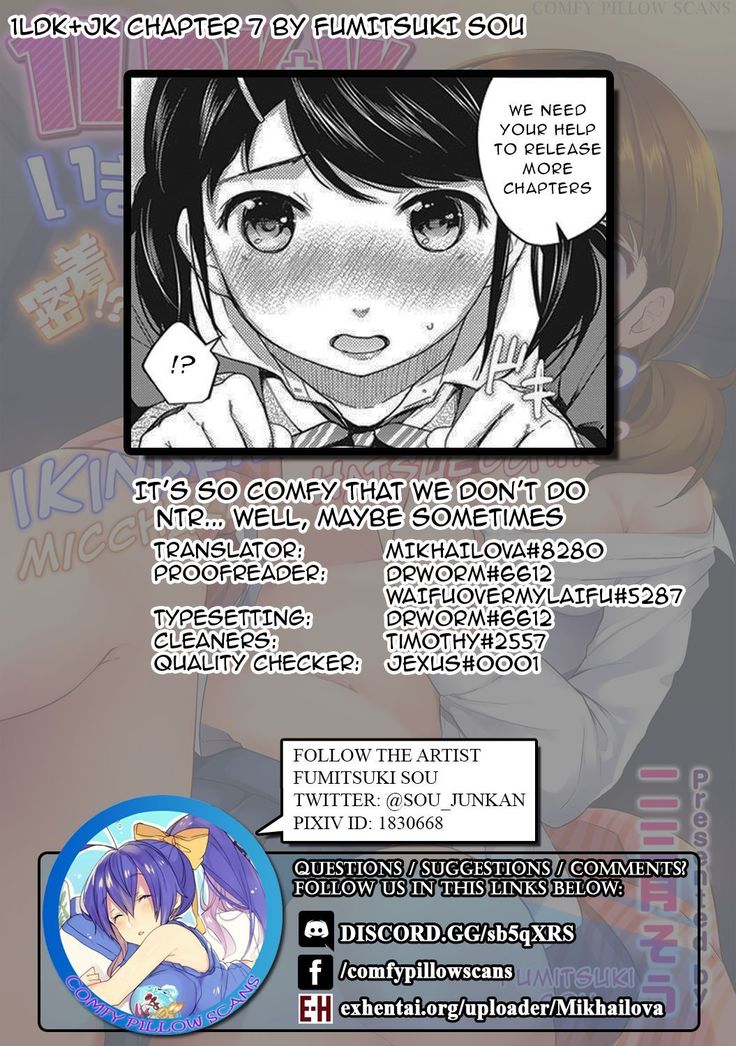 1LDK+JK Ikinari Doukyo? Micchaku!? Hatsu Ecchi!!? Ch. 1-24