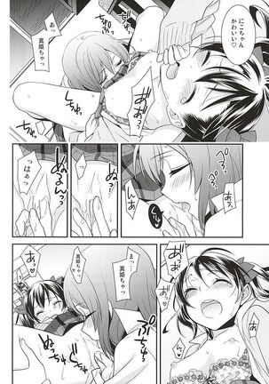 (Anata to Love Live! 5) [Sweet Pea (Ooshima Tomo)] Uchuu No.1 Idol Nico-nii ga Choro Sugi Maki-chan ni Okoru no wa Atarimae desu. (Love Live!) Page #17