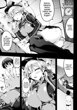 Prinz Eugen Tsuigekisen ni Utsurimasu | ¡Prinz Eugen yendo a la caza! Page #4