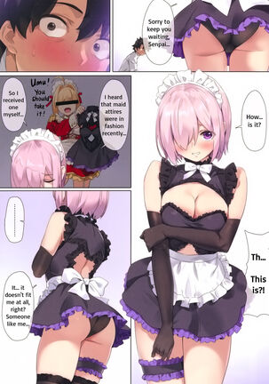 Chaldea Maid #Mash