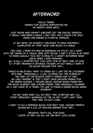 Dosukebe Lane ~Taihou no Baai~ | Lewd Lane ~The Taihou Case~ Page #36