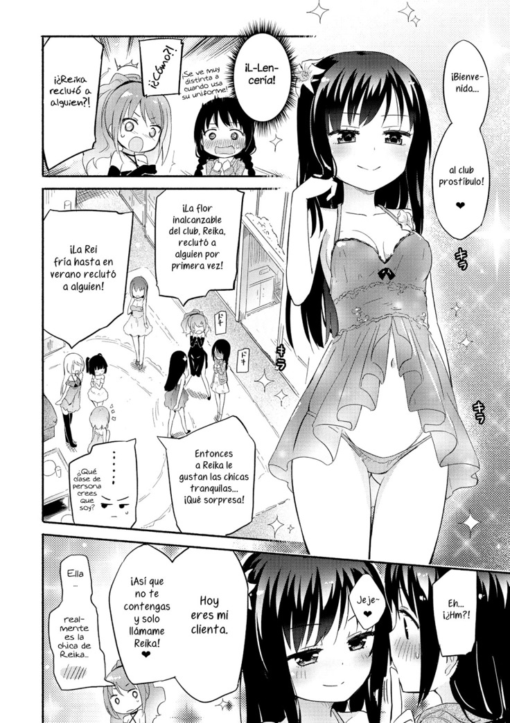 Momoyuri Gakuen - Himitsu no Soap-bu R | El prostíbulo secreto del club R de la Academia Momoyuri