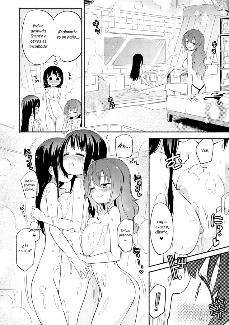 Momoyuri Gakuen - Himitsu no Soap-bu R | El prostíbulo secreto del club R de la Academia Momoyuri