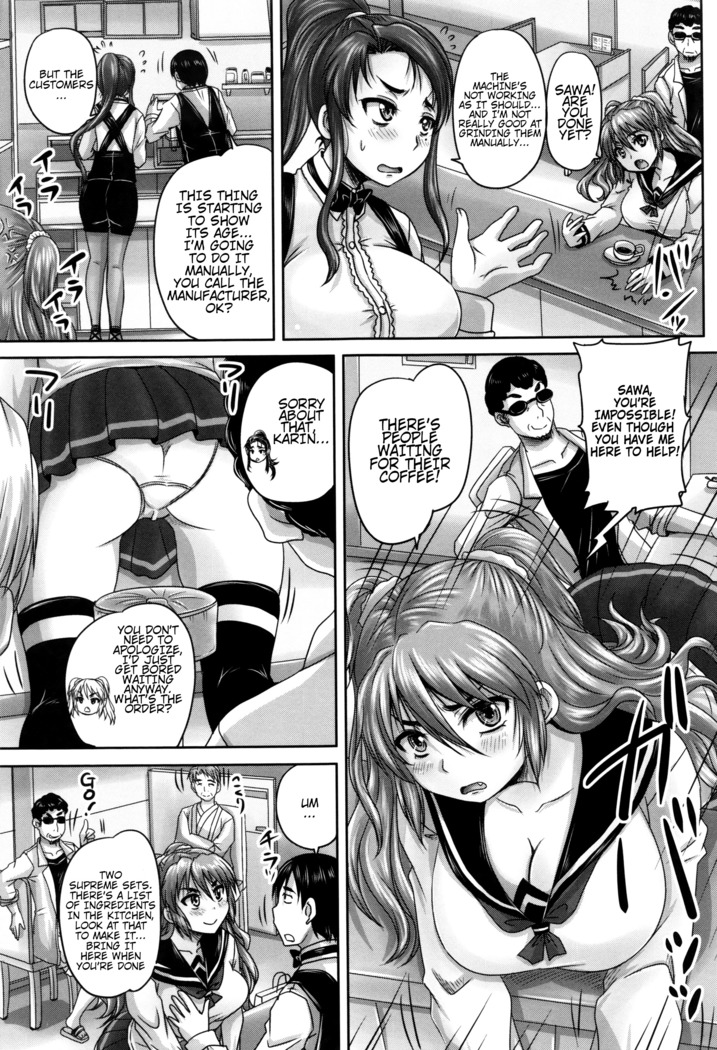 Kissa Hitozuma Nikudorei | Married Meat Slave Cafe Ch. 1-3