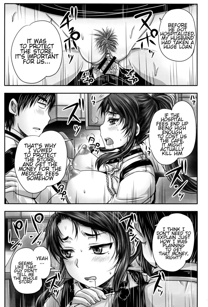 Kissa Hitozuma Nikudorei | Married Meat Slave Cafe Ch. 1-3