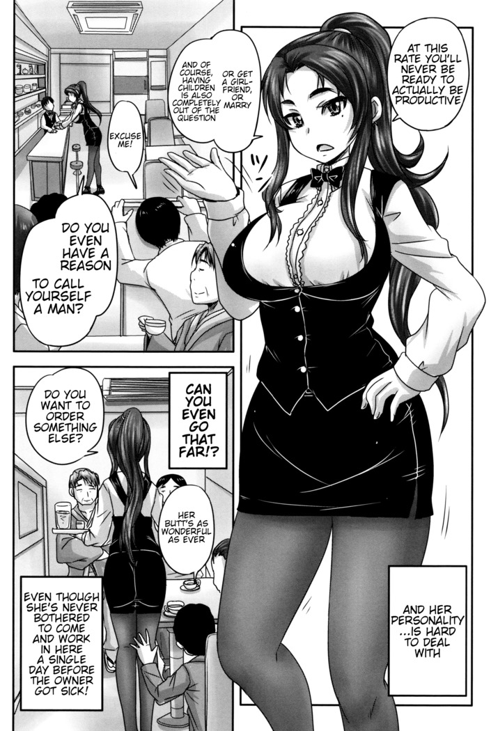Kissa Hitozuma Nikudorei | Married Meat Slave Cafe Ch. 1-3