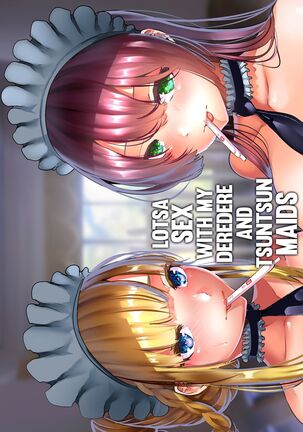 Deredere Maid to Tsuntsun Maid Shikotama Ecchi | Lotsa Sex With My Deredere and Tsuntsun Maids Page #23