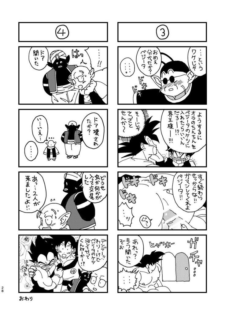Gokuu to Vegeta no Boys Love
