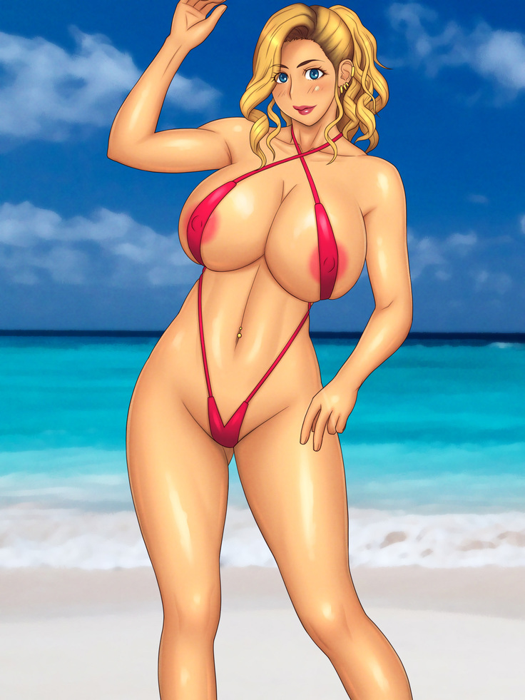 Going to the Beach with an Aggressive Gal Sister