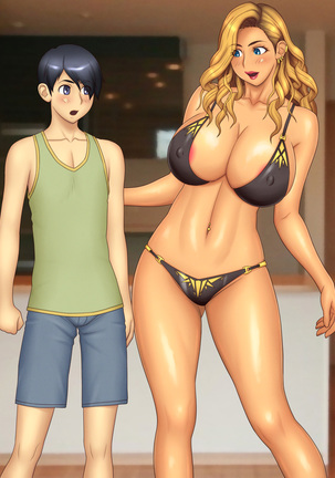 Going to the Beach with an Aggressive Gal Sister Page #90