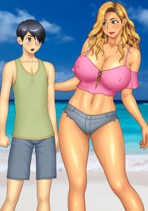 Going to the Beach with an Aggressive Gal Sister Page #103