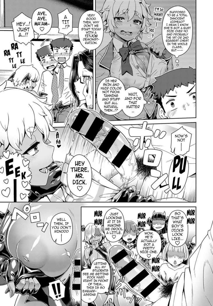 Succubus Joshikou de Shibosei Jisshuu ~Kyouzai wa… Ore!?~ | Succubus Girls’ School Milking Lab ~And the Teaching Aid… is Me!?~