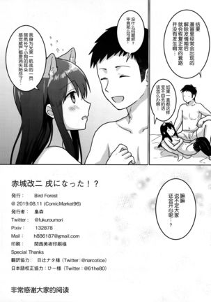 Akagi Kai Ni, Inu ni Natta!? - Page 27