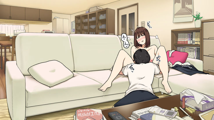 Ryoushin ga Dekakeru ya Ina ya Living no Sofa de Yarihajimeru Shitei