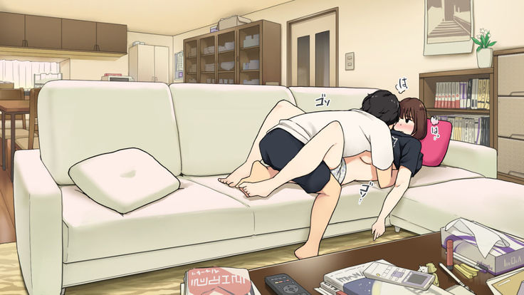 Ryoushin ga Dekakeru ya Ina ya Living no Sofa de Yarihajimeru Shitei