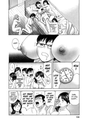 Life with Married Women Just Like a Manga Vol.3 - Page 136