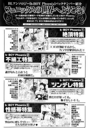 b-BOY Phoenix Vol.9 Gakuran Tokushuu Page #291