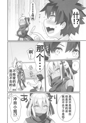 Okita Alter-chan to Nyan Nyan shitai dake no Hanashi. Page #6