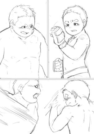 エロ格闘 Fight 1 Round 1 Page #9