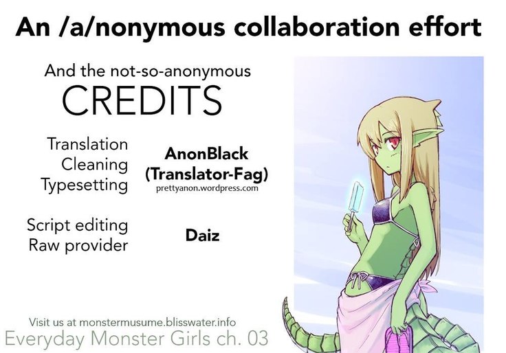 Everyday Monster Girls - Chapter 3
