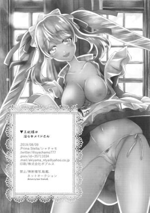 (C96) [Prima Stella (Shachamo)] Ouhi-sama wa Midarana Maid-san | 王妃大人是淫亂的女僕 (Fate/Grand Order) [Chinese] Page #17
