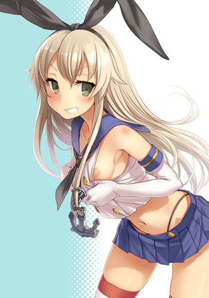 Shimakaze-chan to Teitoku no Ooki na... Page #11