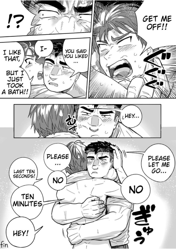 I'm talking the sweaty stiff is best