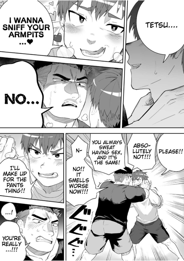 I'm talking the sweaty stiff is best