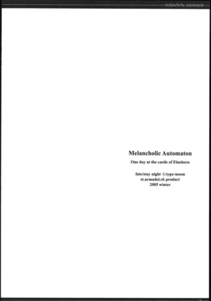Melancholic Automaton 1 - Page 4