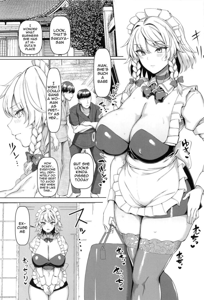 Nagachichi Mama Izayoi Sakuya | Long Breasted Mama Sakuya Izayoi